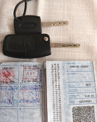 Ford EcoSport cena 35499 przebieg: 198000, rok produkcji 2015 z Strzelno małe 172